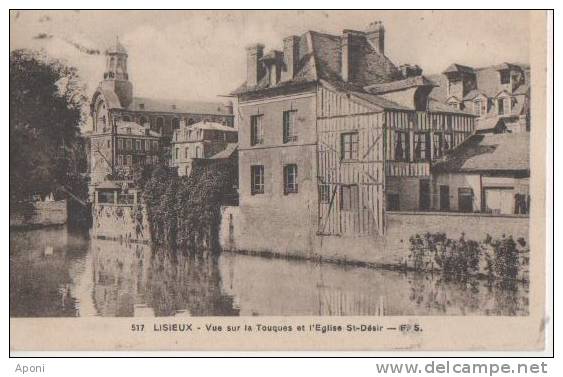 LISIEUX ( Vue Sur La " Touques.." ) - Lisieux