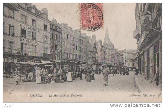 LISIEUX ( Le Marche De La Boucherie ) - Lisieux