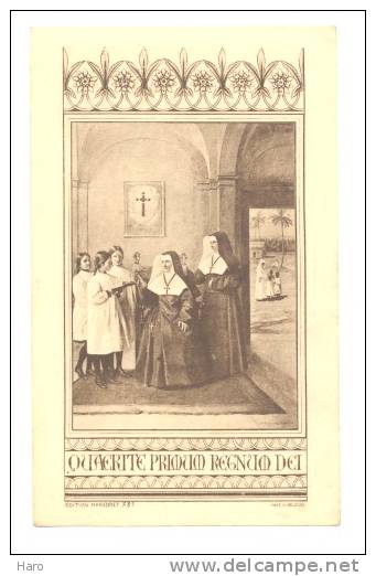 Image Pieuse - Religion - Centenaire De La Congrégation Des Filles De La Croix- Liège 1833/1933- Nonnes, Nun  (b87) - Images Religieuses