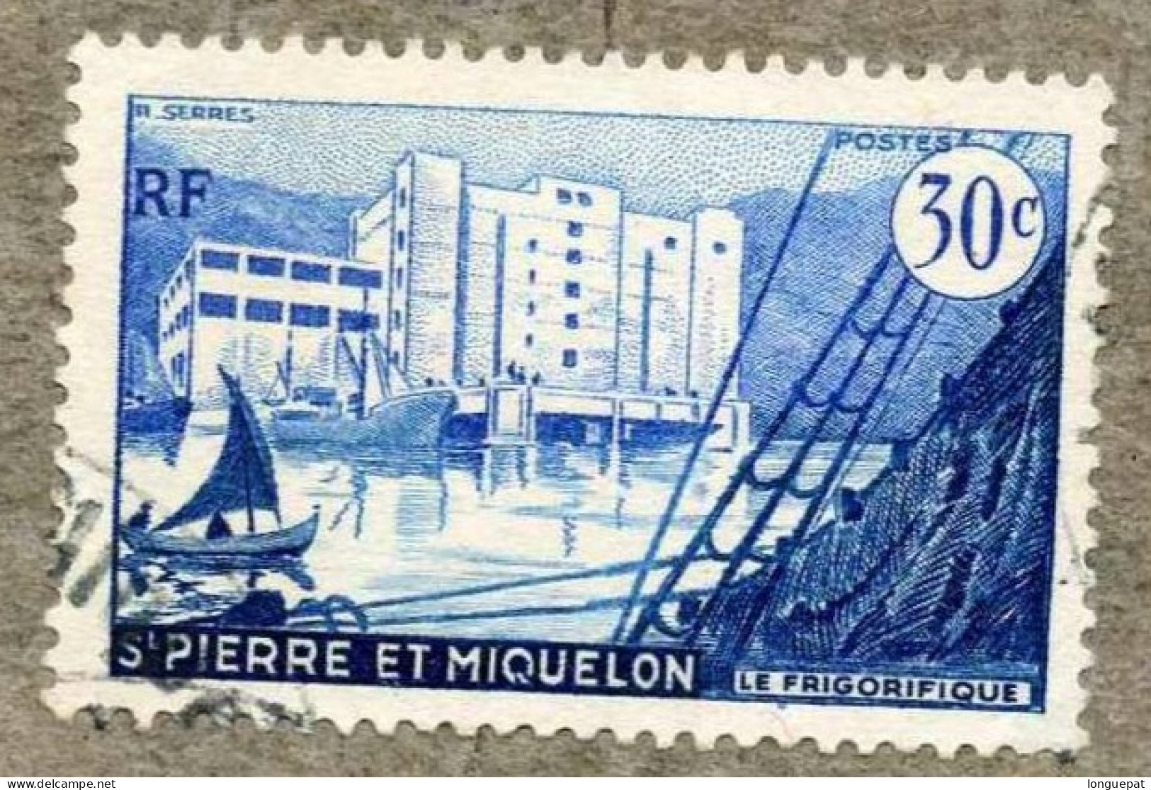 SAINT-PIERRE Et MIQUELON : Le Frigorifique De Saint-Pierre - - Used Stamps