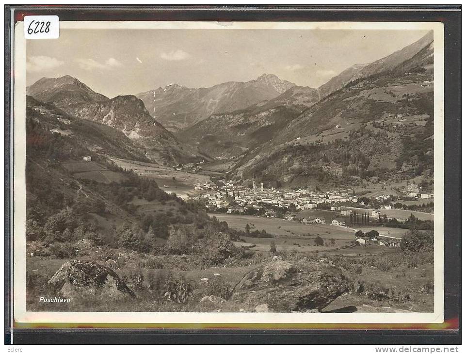 GRÖSSE 10x15 - POSCHIAVO - TB - Poschiavo