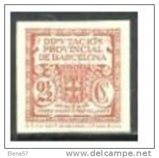 173-FISCAL BARCELONA ARBITRIO AGUAS EMBOTELLADAS 2.1/2 FISCALES PRUEBA.ESSAY - Revenue Stamps