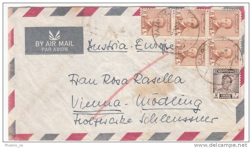 IRAQ - Cover, Year 1955, Air Mail - Irak