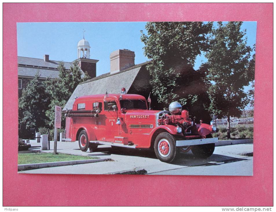 1937 Ahrens Fox Fire Department Pumper RI - Rhode Island > Pawtucket  Early Chrome ===ref == 770 - Pawtucket