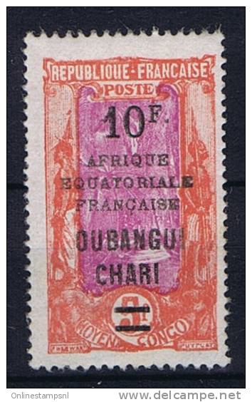 Oubangui Chari Tchad Yv Nr 73 MH/* - Neufs