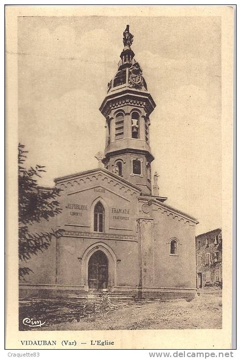 VIDAUBAN  L'EGLISE - Vidauban