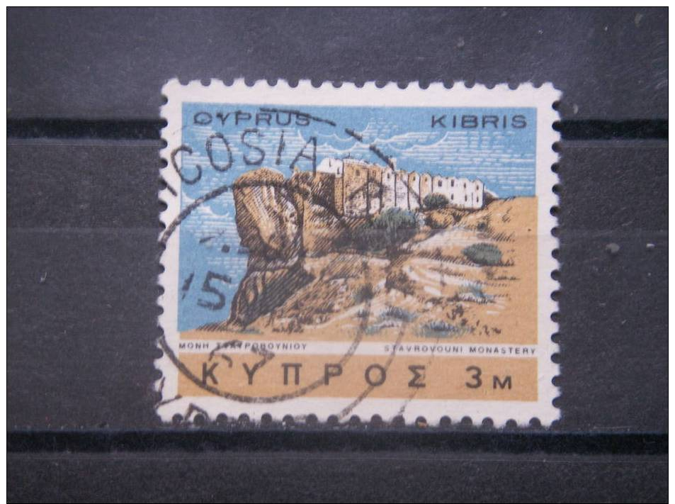 CYPRUS, 1966, Used 3m, Monastery, Scott 278 - Used Stamps