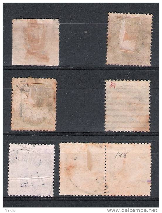 01636 Dinamarca Yvert 10/26A/27/29/116/148 (2X) Cat. Eur. 172,- - Sammlungen