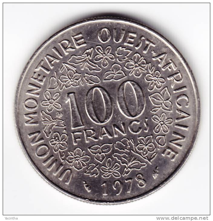 @Y@  West Afrika  100 Francs 1978    (C190) - Andere - Afrika