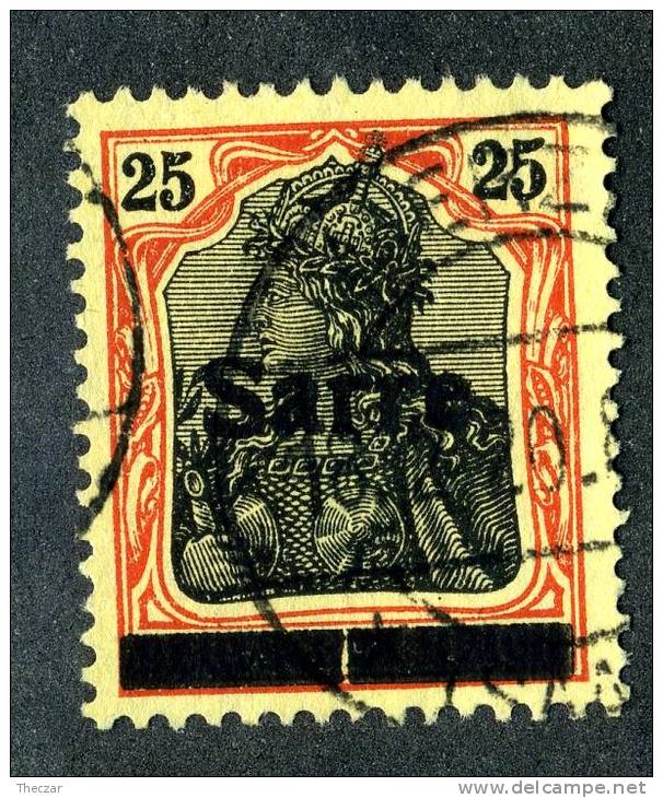 1863 )  SAAR 1920  Mi.#9a I PF/ A  Used - Sonstige & Ohne Zuordnung