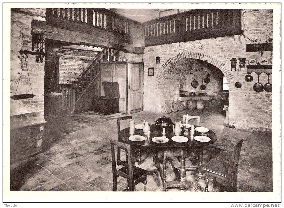 Château-Fort D´Ecaussinnes-Lalaing (XIVe Siècle) -Vieille Cuisine Rustique Du XIVe Siècle (2) - Ecaussinnes