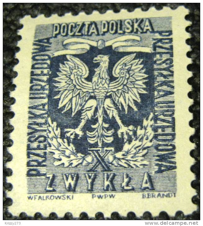 Poland 1954 Official Stamp - Mint - Officials