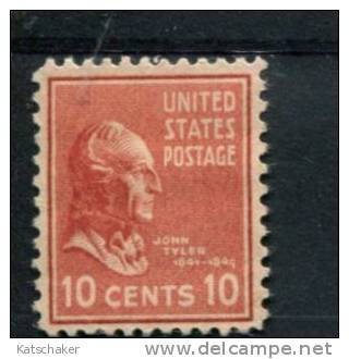 200910795 USA MET SCHARNIER  MINT HINGED POSTFRISCH MIT FALZI SCOTT 815 PRESIDENTIAL ISSUE - Unused Stamps
