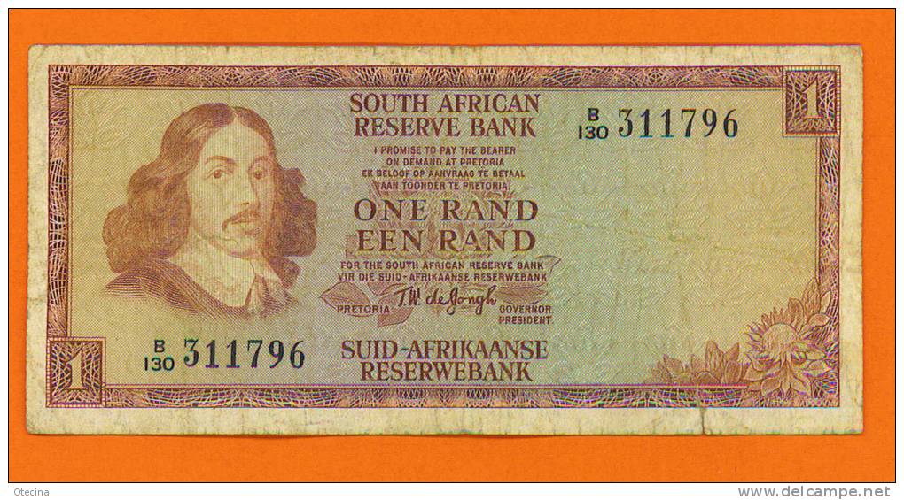 AFRIQUE DU SUD 1 Rand Usagé - South Africa