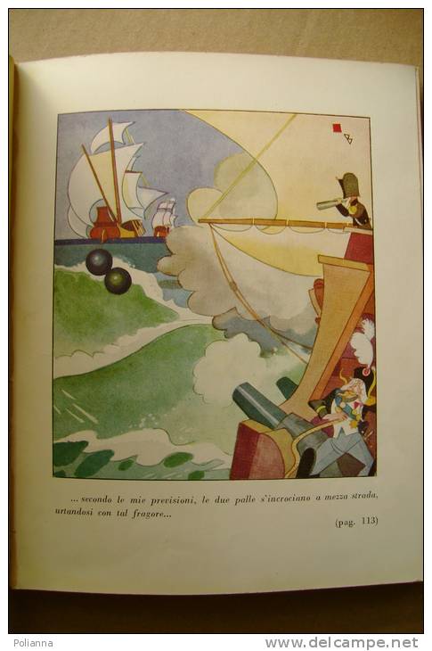 PBM/28 AVV.del BARONE MUNCHHAUSEN Scala D´Oro 1934/illustrato Da Bernardini - Anciens