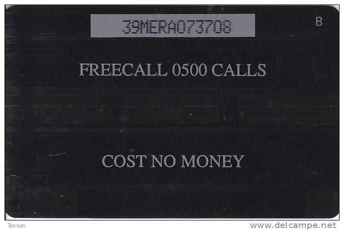 Mercury, MER434D, Butterfly (Freecall 0500 Calls), 2 Scans.   39MERA - [ 4] Mercury Communications & Paytelco