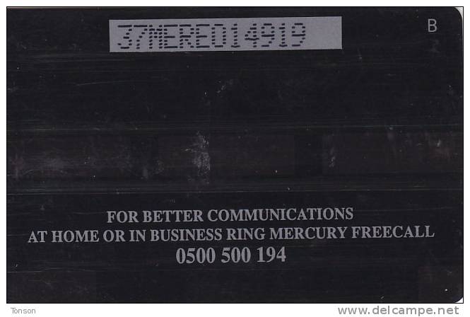 Mercury, MER436A, Kingfisher (For Better Communications), Bird, 2 Scans.   37MERE - [ 4] Mercury Communications & Paytelco