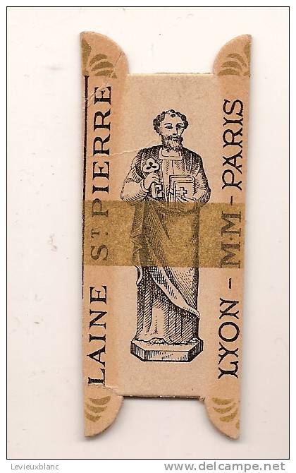 Mercerie Ancienne/carte Vierge De Fil De Laine/(sans Fil )//Laine St Pierre"LyonParis/fin19éme-début 20 éme Siécle MER10 - Altri & Non Classificati