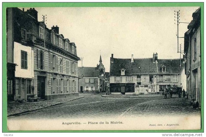 91 ANGERVILLE - Place De La Mairie - Angerville