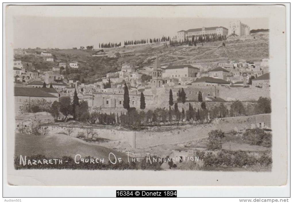 16384g NAZARETH - Church Of The Annunciation - Carte Photo - Israel
