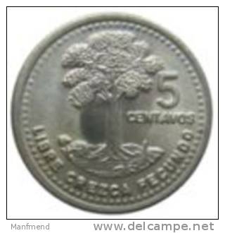 Guatemala 5 Centavos 1994 KM 276.4 Unc - Guatemala