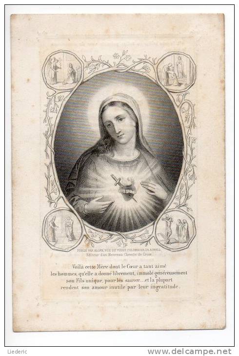 Doodsprentje Pater Ed.Carpentier Meulebeke - + Monaco 1868 - Imágenes Religiosas