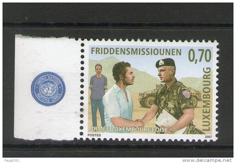 LUXEMBOURG 2007 ARMEE  YVERT N°1710  NEUF MNH** - Neufs