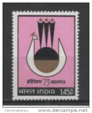 (SA0123) INDIA, 1973 (INDIPEX 73, International Philatelic Exhibition, New Delhi). Mi # 552. MNH** Stamp - Neufs