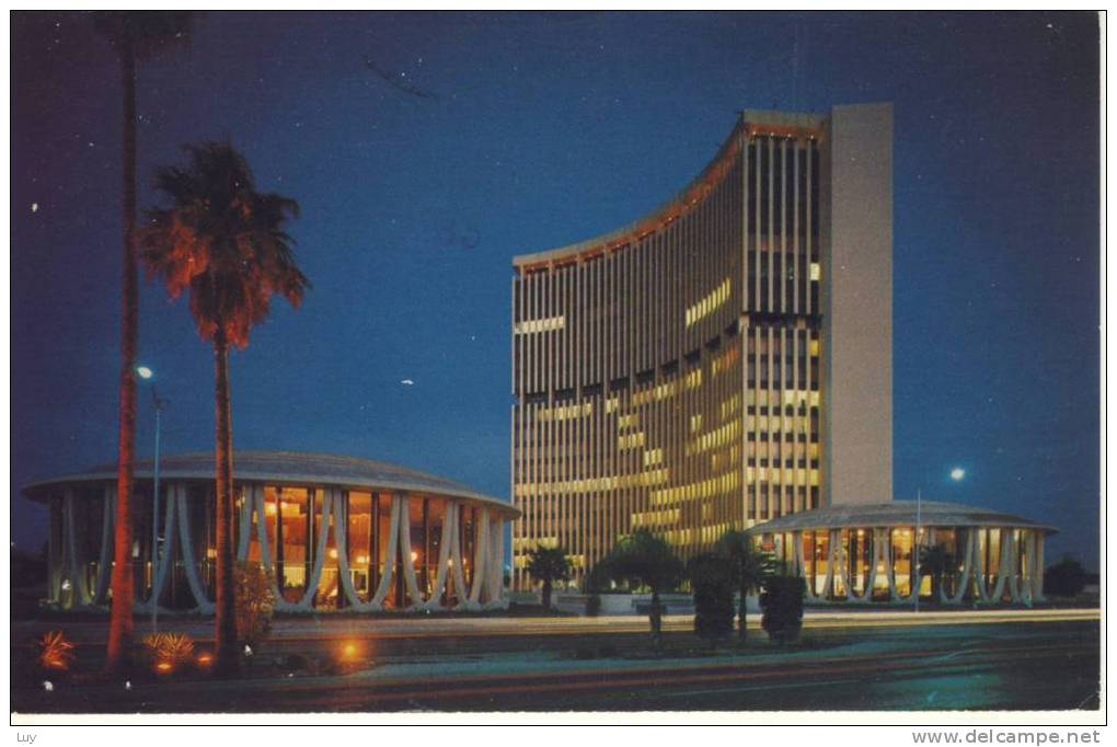 PHOENIX, Arizona, Western Financial Center Located In Midtown, Nice Stamp Lighthouse - Phoenix