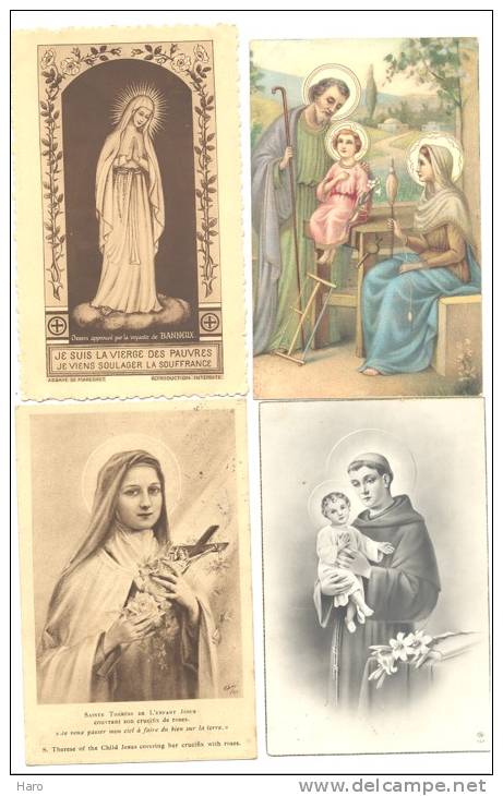 RELIGION - Lot De 8  Cartes Postales - Images Pieuses (hon) 1 - Autres & Non Classés