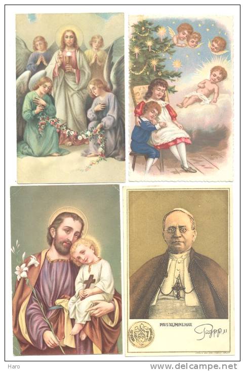 RELIGION - Lot De 8  Cartes Postales -Images Pieuses  (hon) 2 - Andere & Zonder Classificatie