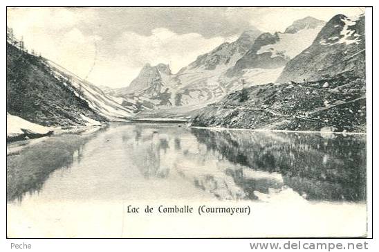 N°28273 -cpa Lac De Comballe -Courmayeur- - Altri & Non Classificati