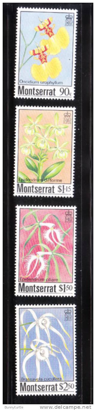 Montserrat 1985 Indigenous Orchids MNH - Montserrat