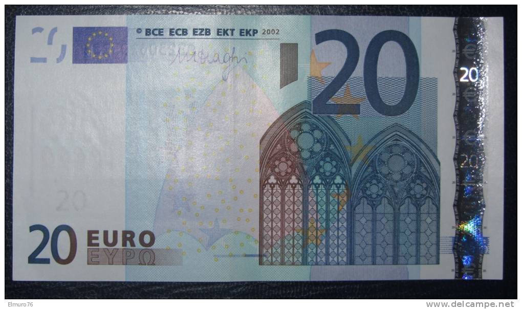 20 Euro J030B2 Italy Draghi UNCIRCULATED - 20 Euro