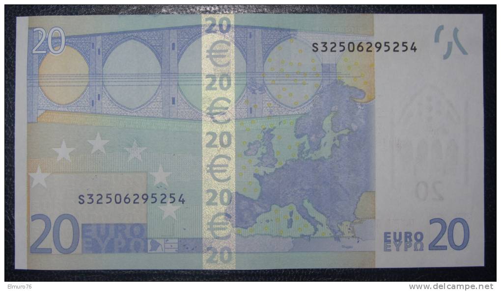 20 Euro J030B2 Italy Draghi UNCIRCULATED - 20 Euro