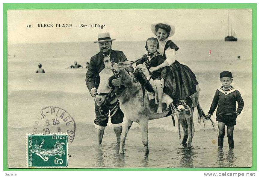 62 BERCK-PLAGE - Sur La Plage - Berck