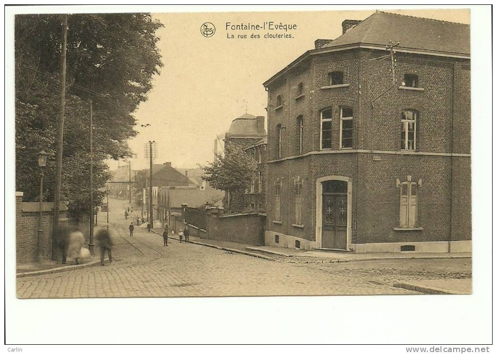 Fontaine L'Eveque Rue Des Clouteries - Fontaine-l'Eveque