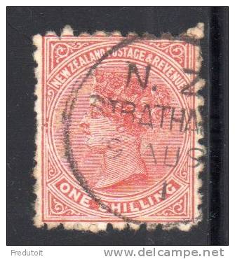 NOUVELLE  ZELANDE - N° 66  Obl    (1882) - Used Stamps