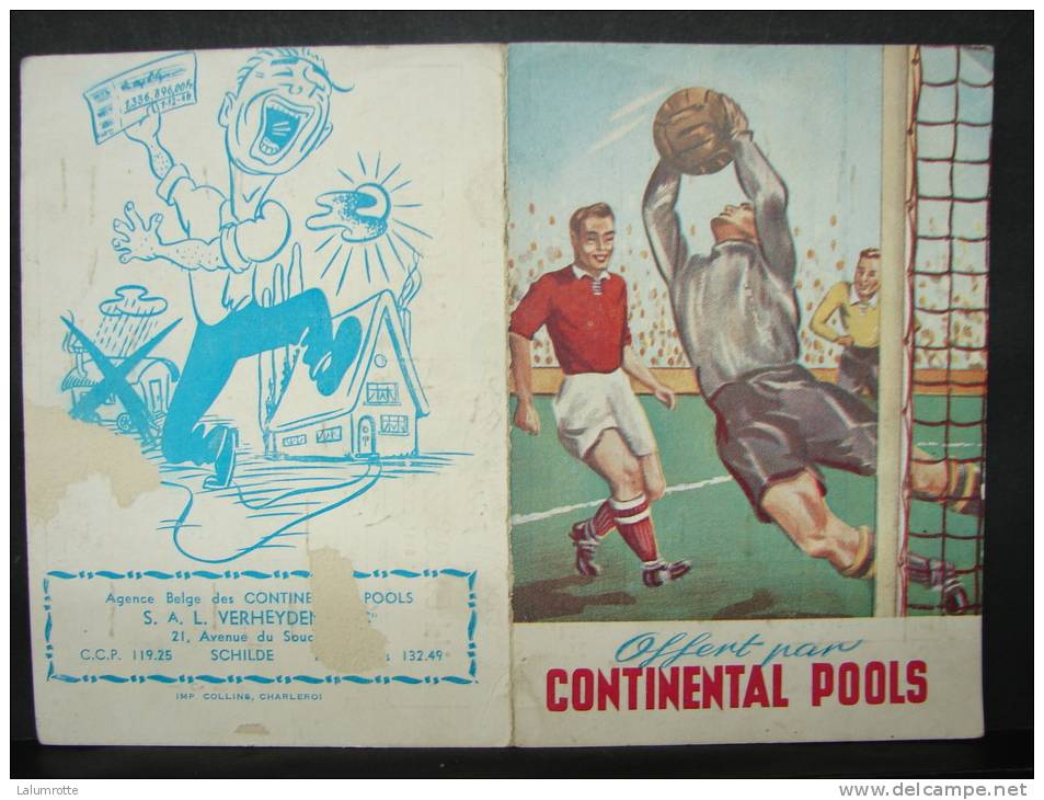 CPF.41-60. A3. Offert Par Continental Pools. Schilde. 1949 - Petit Format : 1941-60