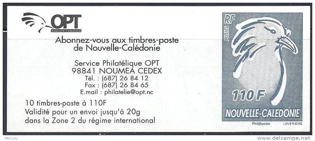 Carnet Autocollant Du 110 F. Cagou - Booklets