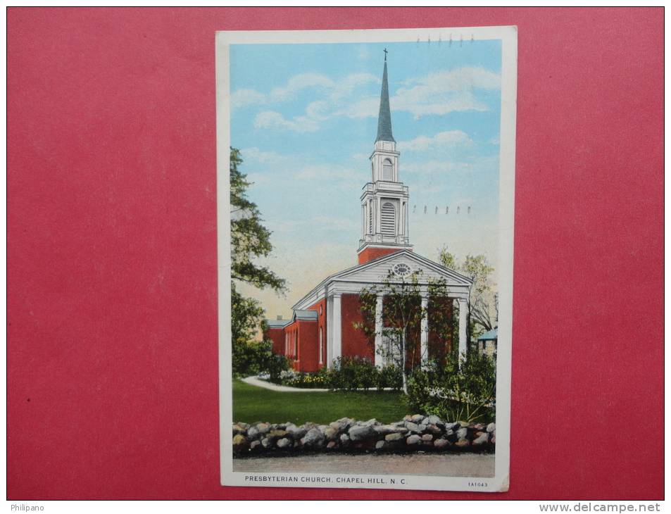 North Carolina > Chapel Hill Presbyterian Church- 1936 Cancel Ref 773 - Raleigh