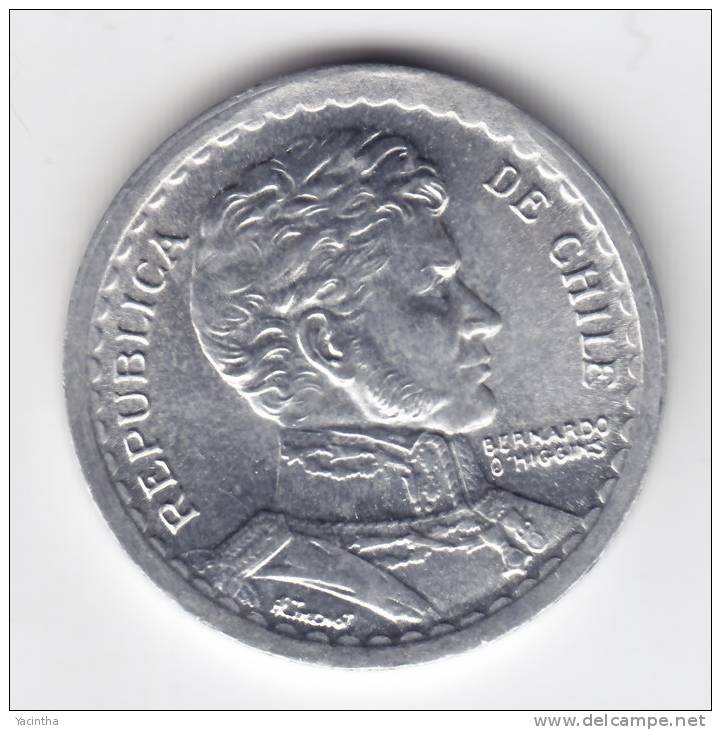 @Y@   Chili  1 Peso 1954 UNC    (C195) - Chili