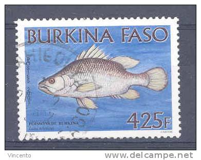 BURKINA FASO 2001 - Poisson - Oblitéré - 1274 - Burkina Faso (1984-...)