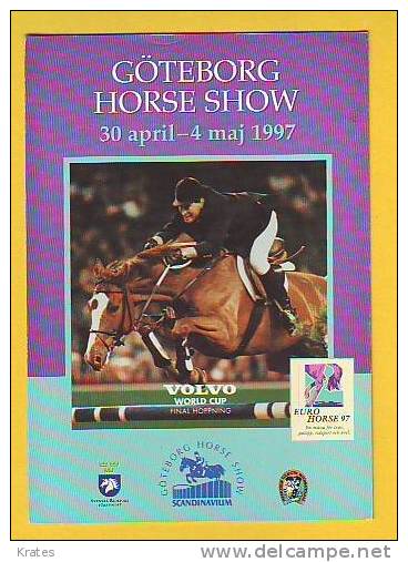 Postcard - Goteborg Horse Show   (V 16012) - Horse Show
