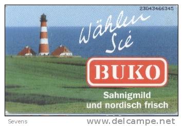 Germany Chip Phonecard, K191 04.93 Buko-Lighthouse,mint - Phares