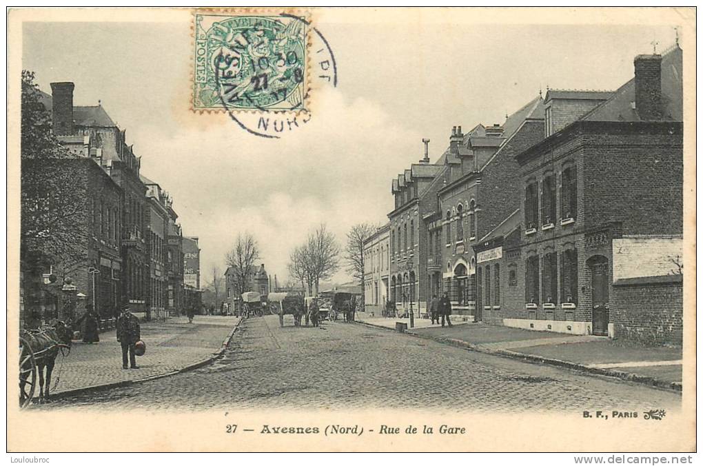 59 AVESNES RUE DE LA GARE - Avesnes Sur Helpe