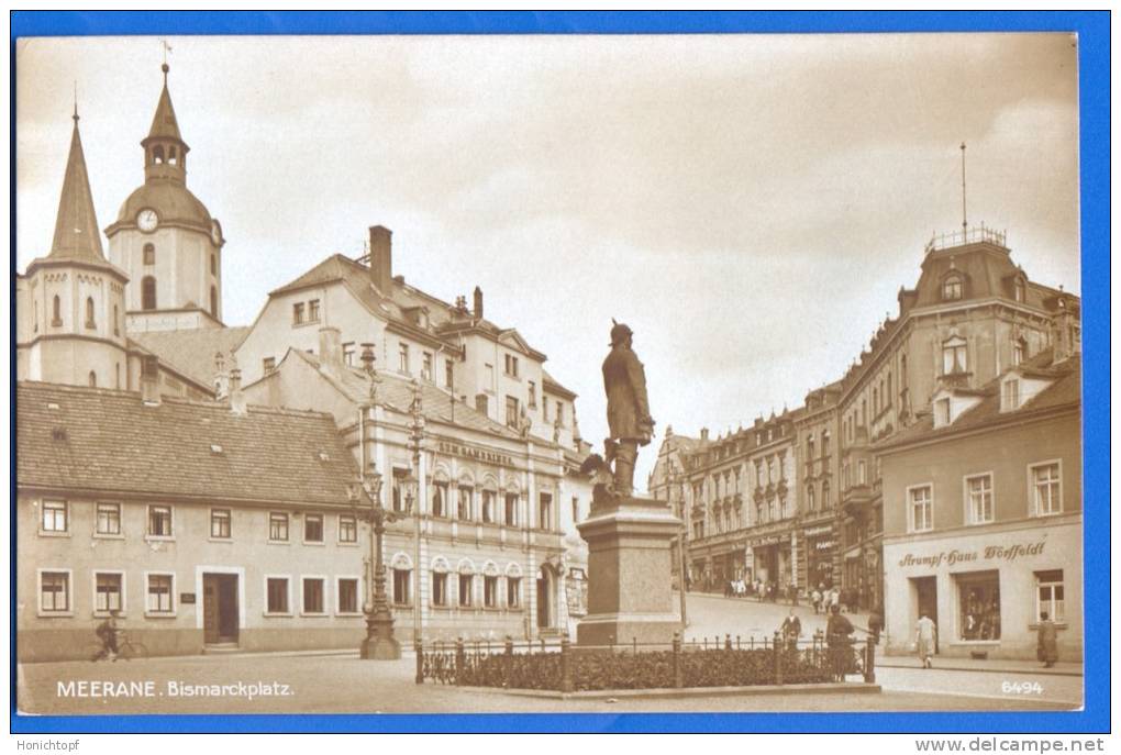 Deutschland; Meerane; Bismarckplatz - Meerane