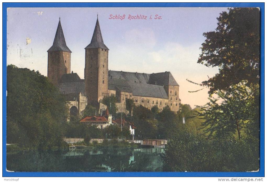 Deutschland; Rochlitz I Sachsen; Schloss; 1916 - Rochlitz