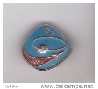 USSR - Russia - Old Pin Badge - Vostok 2- 1961- Russian Space Program - Spazio