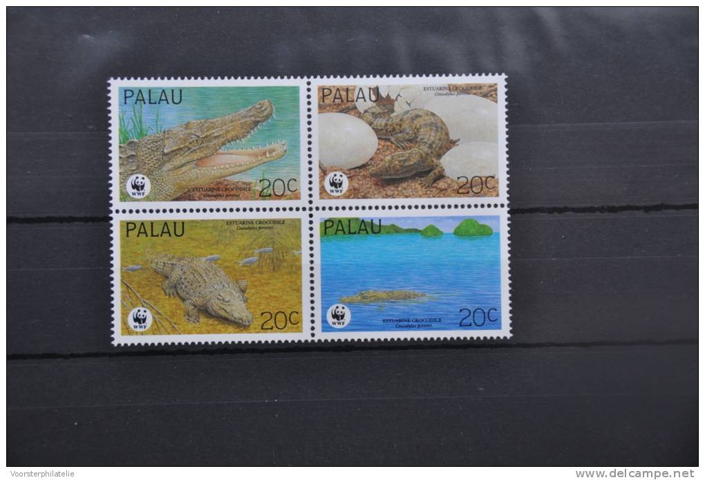 I 42 ++ WWF PALAU CROCODILE CROC KROKODIL REPTILE - Palau